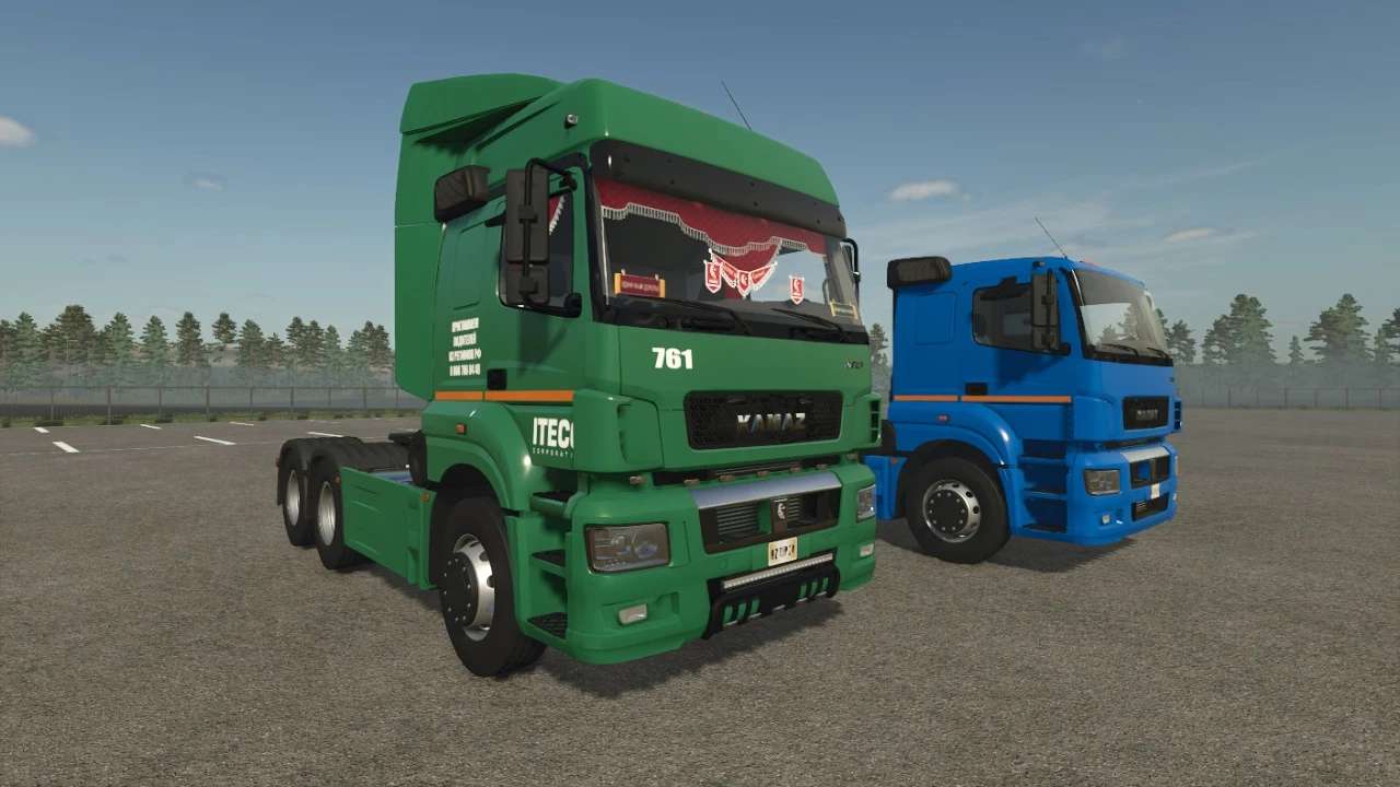 Kamaz 5490 and 65206
