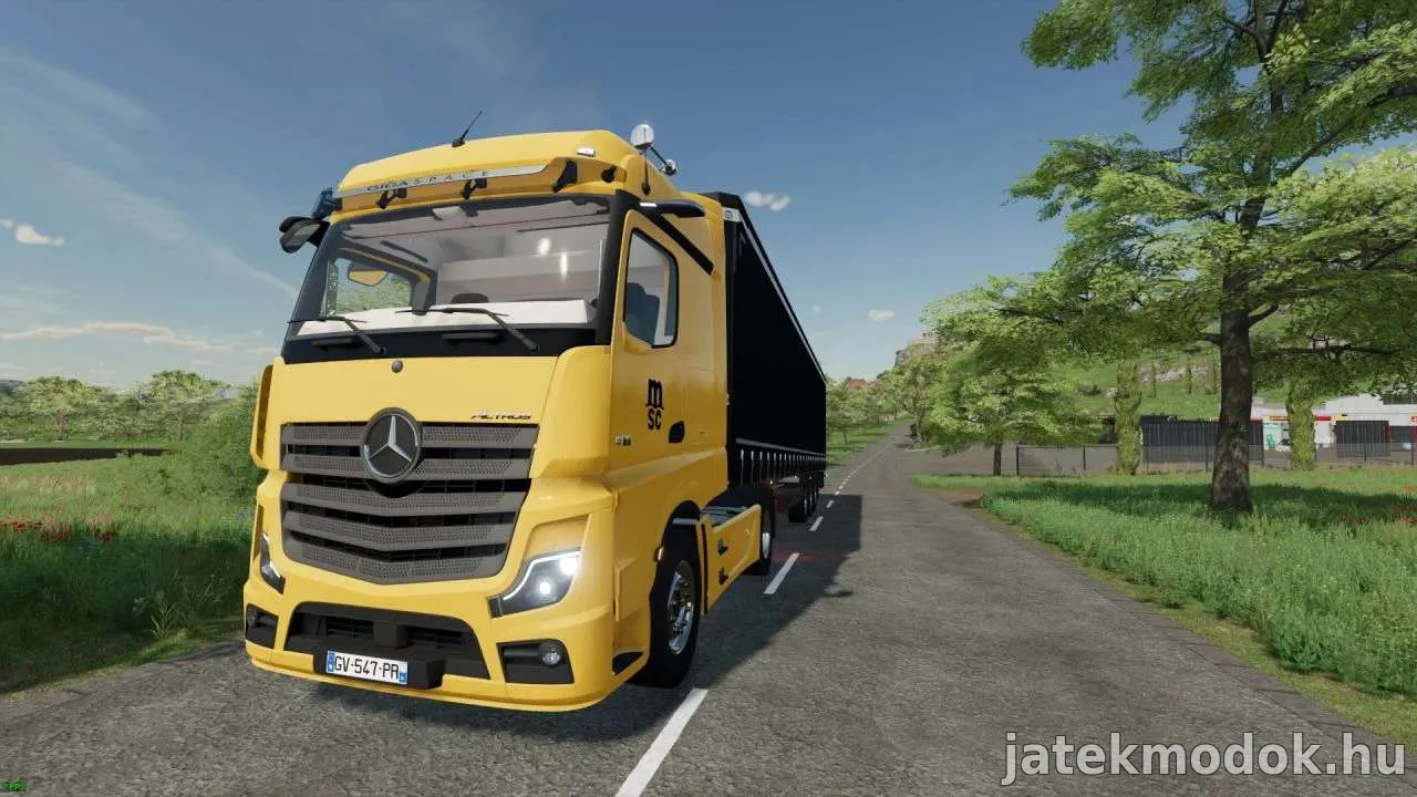 Mercedes-Benz Actros 2022 letöltés - jatekmodok.hu